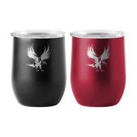 Logo 2-Pack 16 oz. Etched Stainless Tumblers - North Carolina Central University