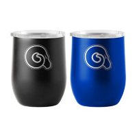 Logo 2-Pack 16 oz. Etched Stainless Tumblers - Albany State University