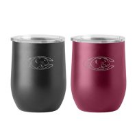 Logo 2-Pack 16 oz. Etched Stainless Tumblers - Claflin University