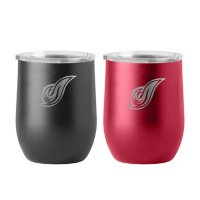 Logo 2-Pack 16 oz. Etched Stainless Tumblers - University of District Of Columbia