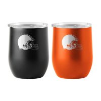 Logo 2-Pack 16 oz. Etched Stainless Tumblers - Cleveland Browns