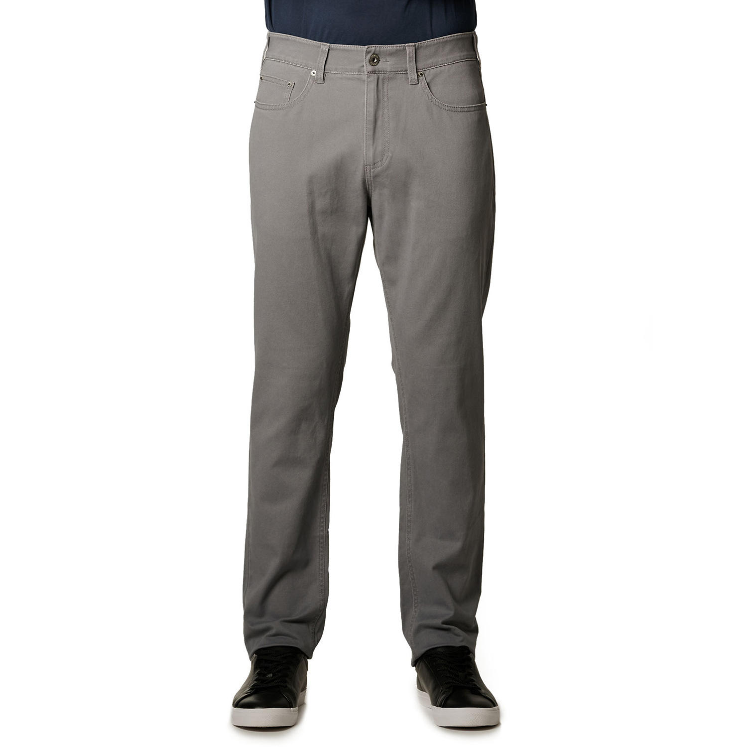 IRON Clothing PATRIOT Comfort Flex Waistband 5 Pocket Stretch Twill Pant - Slate 42x32