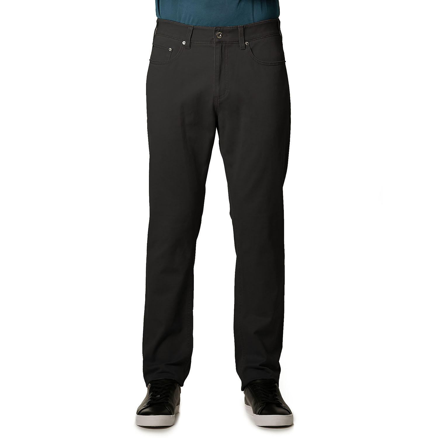 IRON Clothing PATRIOT Comfort Flex Waistband 5 Pocket Stretch Twill Pant - Black 34x34