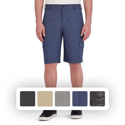 IRON Clothing Men's Hybrid Short Heathered Cadet Blue 42