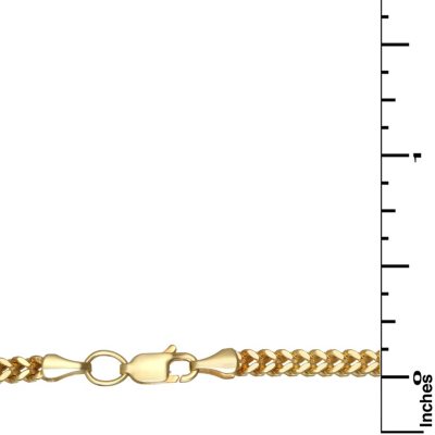 5MM Solid Curb Chain in 14K Yellow Gold - Sam's Club