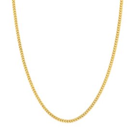 2.3mm Diamond Cut Franco Chain in 14K Gold