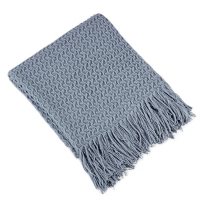 Brielle Home Winding Wave Knit Throw (Various Colors)