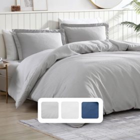Brielle Home Pierce Waffle Comforter Set, Various Sizes and Colors