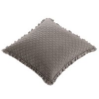 Brielle Home Ravi Stonewashed Quilted Euro Sham, 26" x 26" (Assorted Colors)