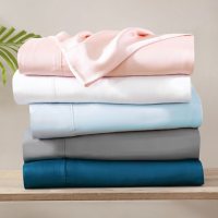 Brielle Home Tencel Lyocell Sateen Sheet Set (Assorted Colors & Sizes)