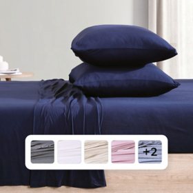 Brielle Tencel Modal Jersey Knit Sheet Set, Assorted Colors & Sizes