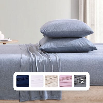 Brielle Home Tencel Modal T-Shirt Jersey Knit Comforter Set