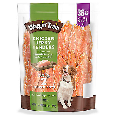 Waggin Train Chicken Jerky Dog Treats (36 oz.)