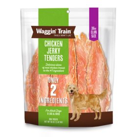 Waggin Train Chicken Jerky Dog Treats, 36 oz.