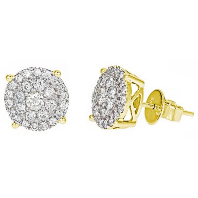 yellow light up earrings