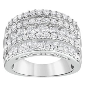 2.99 CT. T.W. Diamond Fashion Ring in 14K White Gold