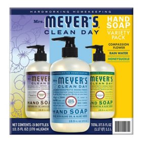 Mrs. Meyer's Hand Soap, Summer Favorites, 12.5 fl. oz., 3pk.