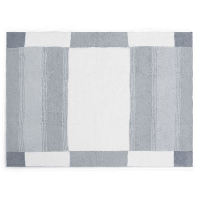Barefoot Dreams CozyChic Costa Block Stroller Blanket