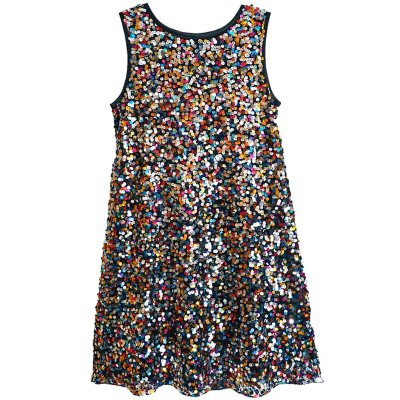 Lavender Girls' Confetti Sequin Dress - Sam's Club