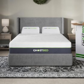 GhostBed 12” Hybrid Mattress With Innerspring And Cooling Gel Memory Foam