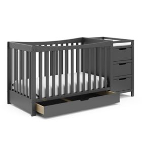 Graco Remi 4-in-1 Convertible Crib And Changer, Choose Color	