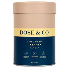 Dose & Co. Collagen Creamer, Vanilla (12 oz.) 