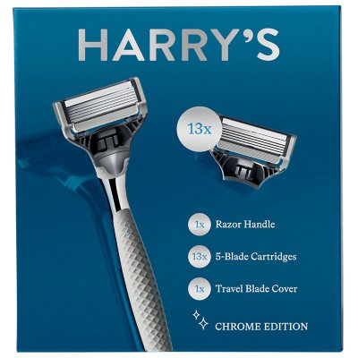 how many shaves does a harry's razor last