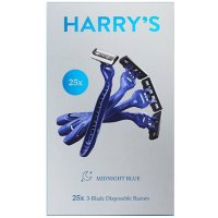 Harry's Men's Disposable Razors, Midnight Blue (25 pk.)