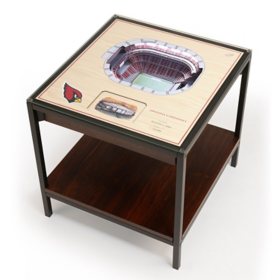 YouTheFan NFL 25-Layer Stadium View Lighted End Table