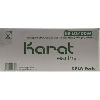 Karat CPLA Individually Wrapped Forks (750 ct.)