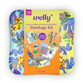 Welly Assorted Color Changing Bandage Kit, 120 ct.		 		 		 		 		 		
