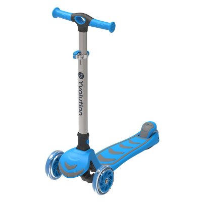 Yvolution Y Glider Kick & Roll 3-Wheel Scooter with LED Wheels - Ages 3 ...