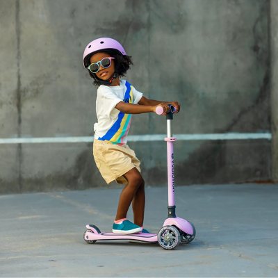 Yvolution Y Glider Kick & Roll 3-Wheel Scooter (Pink)