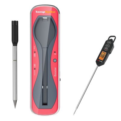 TK368PLUS Wireless Stainless Steel Meat Thermometer with Bluetooth Fun –  Tekcoplus Ltd.