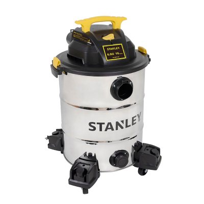 Stanley 10 gal. 6.0-Peak HP Stainless Steel Wet Dry Vacuum - Sam's Club