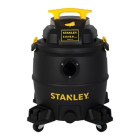 Stanley SL18117P-3 8 Gallon Portable Poly Wet and Dry Vacuum