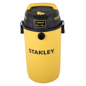 Stanley SL18139P 4.5 Gallon 4HP Portable Poly Series Wet And Dry Vacuum Cleaner