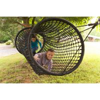 Deals on HearthSong 6-Foot Woven Rope Climbing Tunnel Bridge