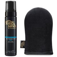Bondi Sands Self Tanning Foam, Dark + Application Mitt Bundle