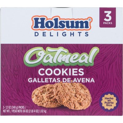 Holsum Delights Oatmeal Cookie (36 oz.) - Sam's Club