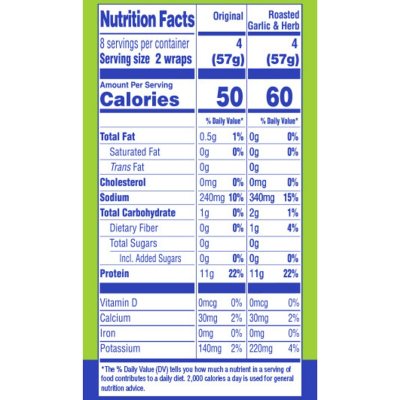 Egglife Original and Garlic Egg White Wraps, 1 oz., 16 ct. - Sam's Club