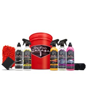 Jay Leno's Garage Complete Care 10-Piece Bucket Kit