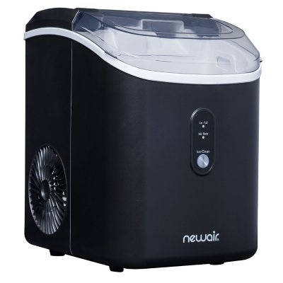 Nugget Ice Maker Countertop, Crushed Chewable Ice Maker Machine