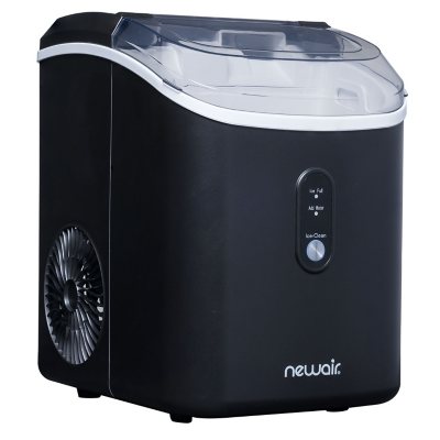 Compact and Portable Ice Maker, Black | contoureusa