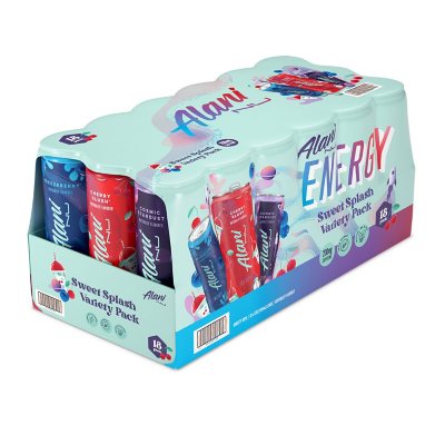 Alani Nu Energy Drink, Variety Pack, 12 fl oz, 18-count