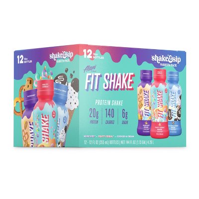 GNC Alani Nu Fit Shake Protein Shake - Cookies & Cream - 12 Bottles