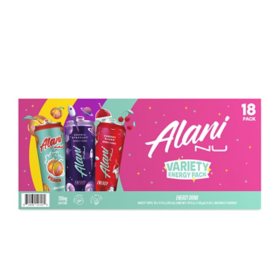 Alani Nu Energy Drink New Variety Pack, 12 fl. oz., 18 pk.