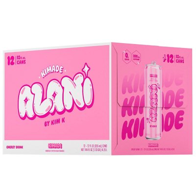 Alani Nu Energy Drink Kimade (12 fl. oz, 12 pk.) Sam's Club