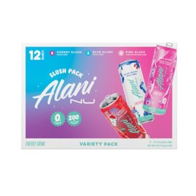 Alani Nu Energy Slush Variety Pack,12 fl. oz, 12 pk.
