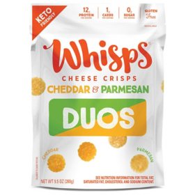Whisps Cheddar and Parmesan Cheese